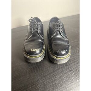 Dr. Doc Martens 1461 Women's US 5 UK 3 Made in Laos Oxfords Damage Scuff On Toe